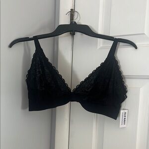 Old Navy Black Lace Bralette